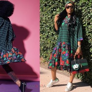 Kenzo x H&m Floral Dress